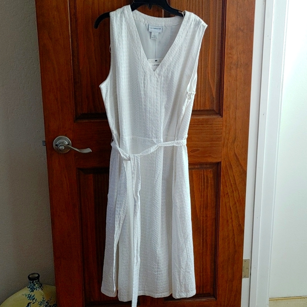 Eyelet dress